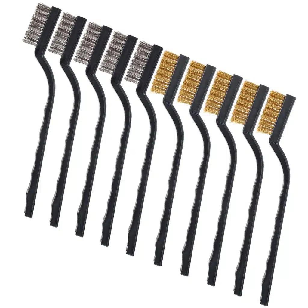 10 Pieces Small Wire Brush Scratch Brush