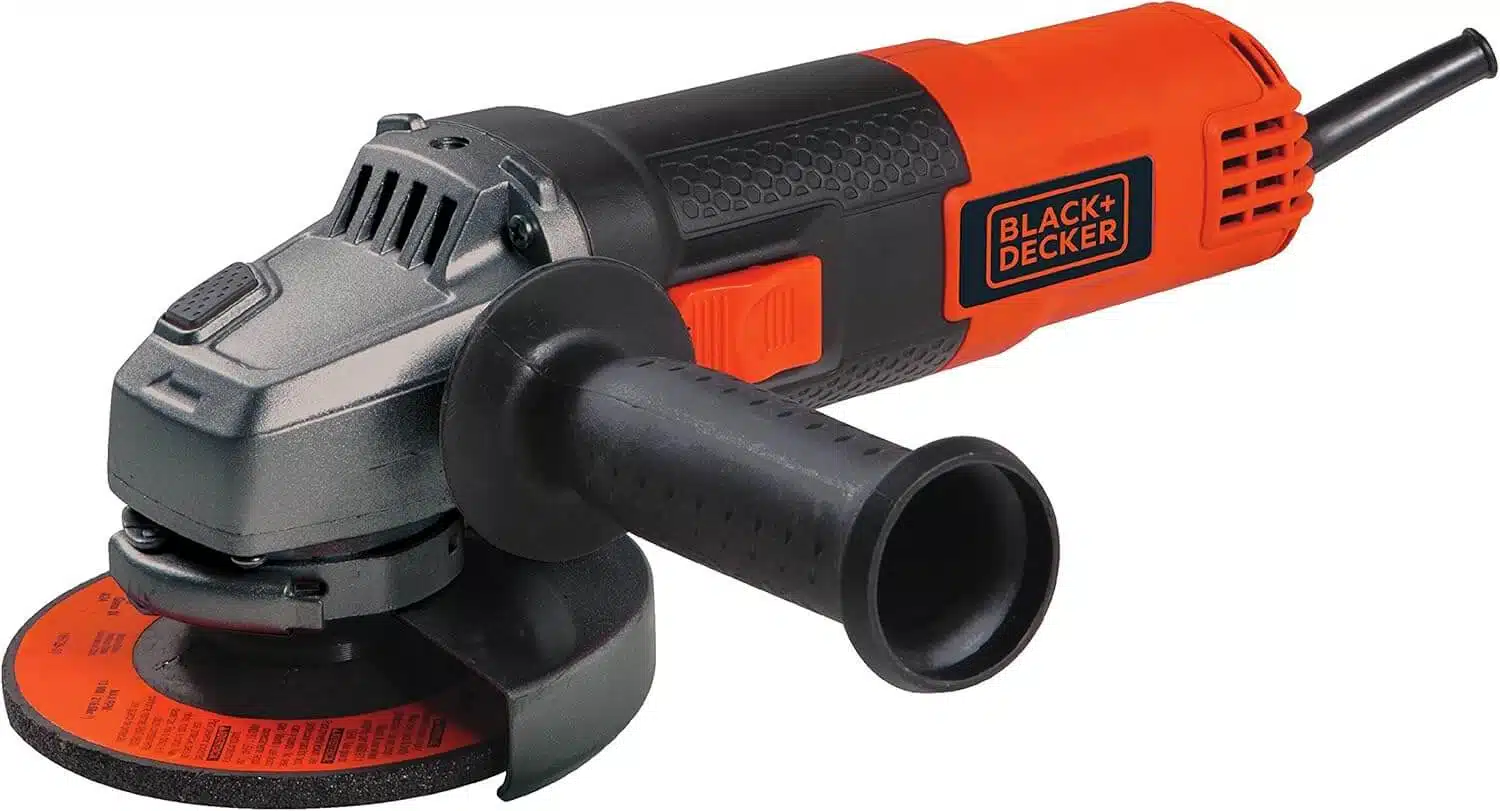 BLACK+DECKER Angle Grinder Tool, 4-1/2-Inch, 6.5-Amp (BDEG400)