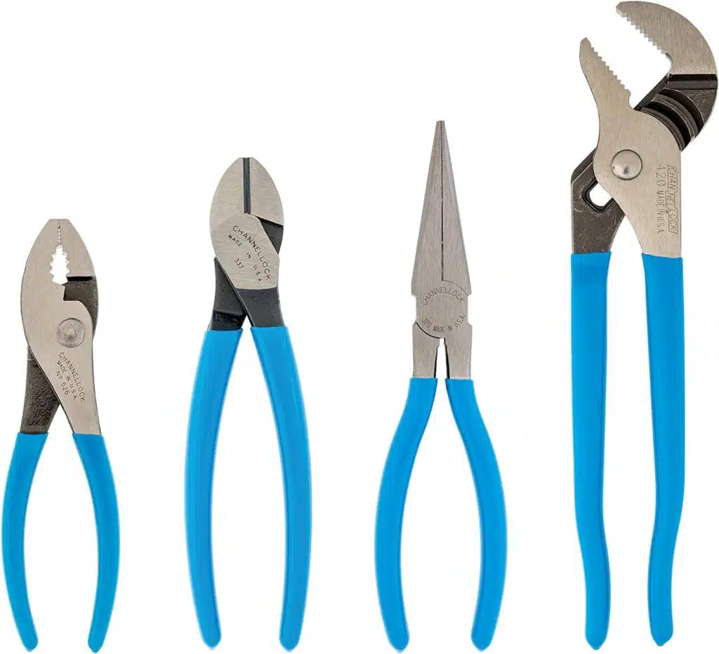 CHANNELLOCK HD-1 Ultimate 4-Piece Pliers Set