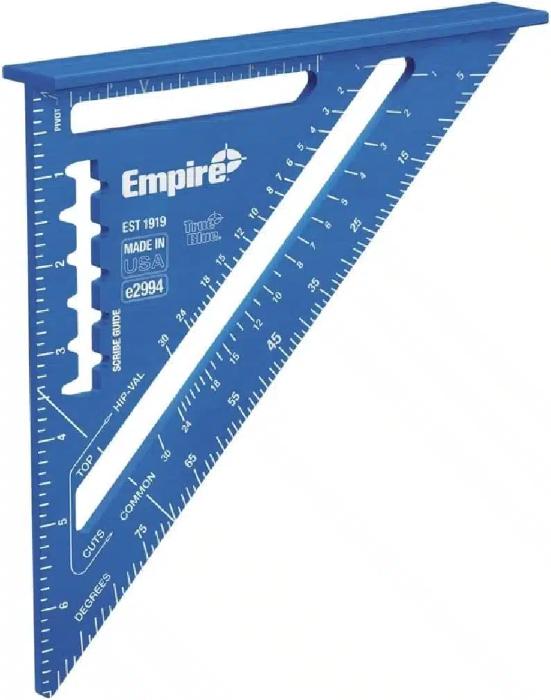 Empire Level E2994 7-Inch High Definition Rafter Square