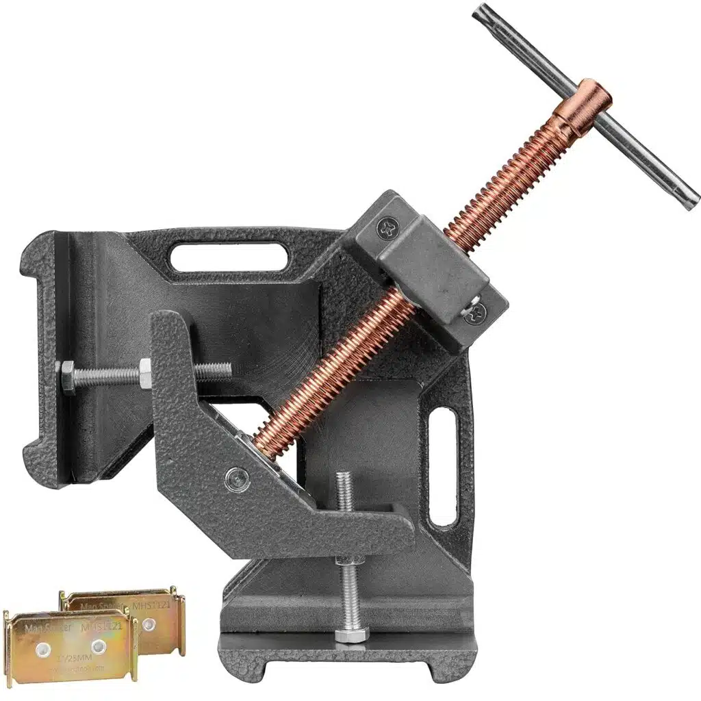 Heavy Duty Cast Iron, 90 Degree Right Angle Clamp, Corner Clamp