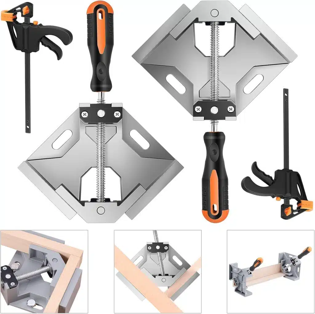 NAYE Right Angle Clamp,90 Degree Corner Clamps for Woodworking Jigs