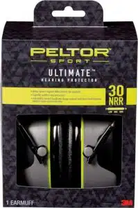 Peltor Sport Ultimate Hearing Protector, Noise Reduction Rating (NRR) 30 dB, Lightweight Design For Comfort & Extended Wear, Peltor Sport's Highest...