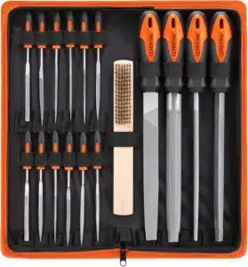 REXBETI 25Pcs Metal File Set