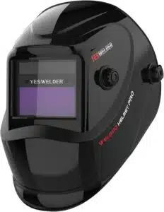 YESWELDER True Color Solar Powered Auto Darkening Welding Helmet