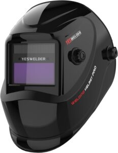 YESWELDER True Color Solar Powered Auto Darkening Welding Helmet